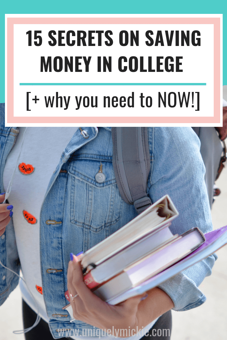 15 Tips on Saving Money in College
