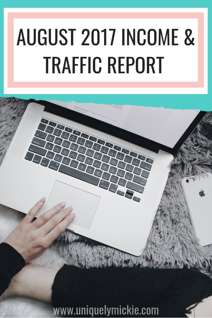 August 2017 Income & Traffic Report
