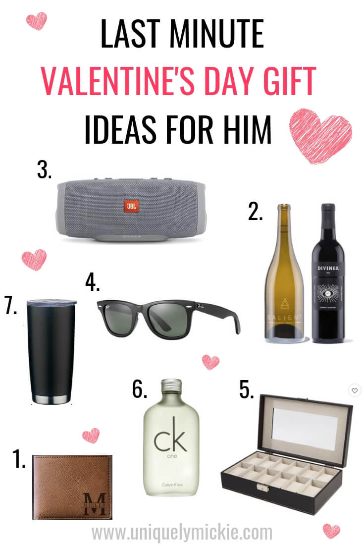 last minute valentine gifts for boyfriend