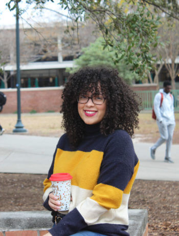 Striped Sweaters are my favorite type of sweaters because they are interesting without being boring. This one is perfect for the fall and winter months with it's muted colors.