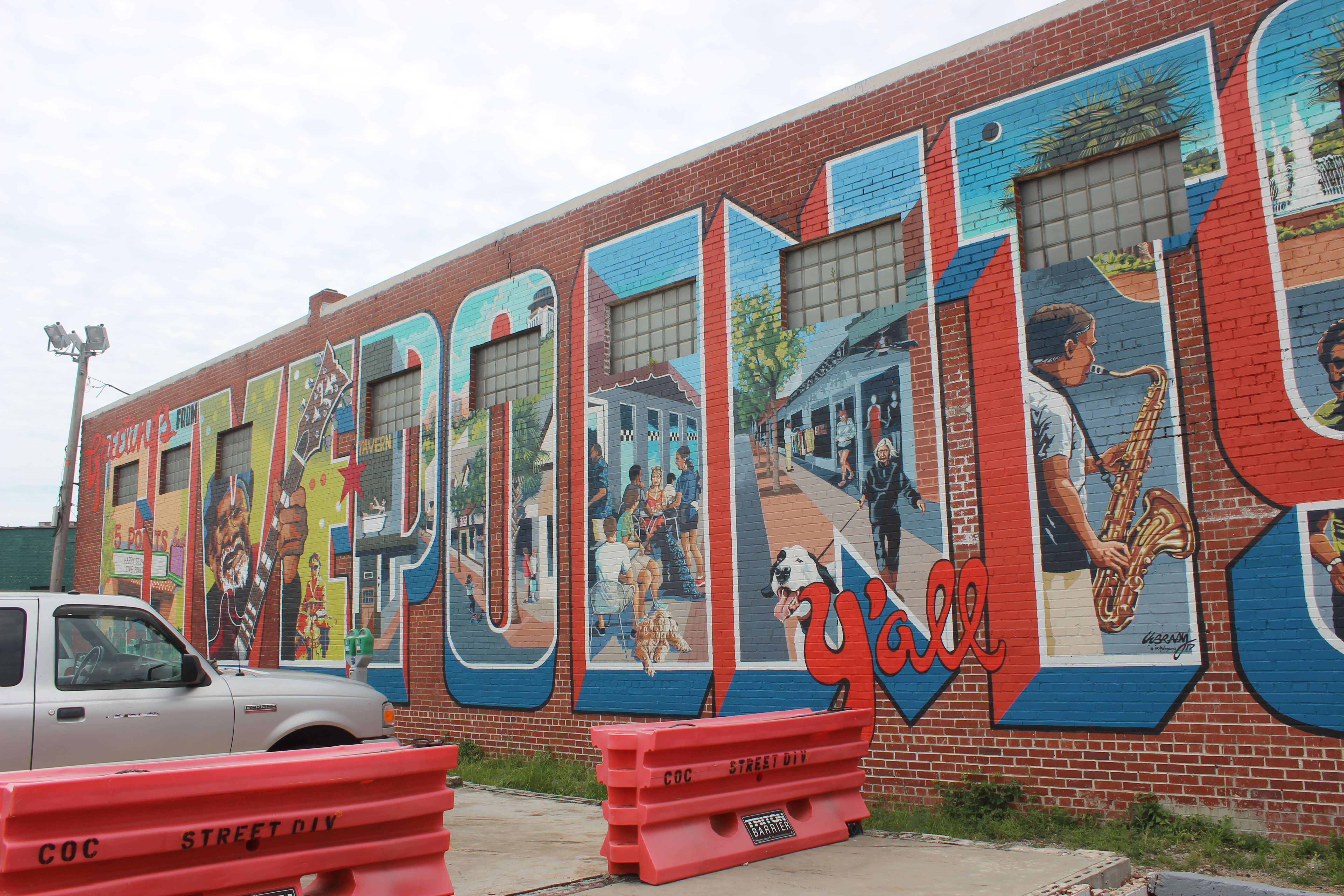 Traveling to Soda City? Here's a complete guide of all of the instagram-worthy murals in Columbia, South Carolina (the capital of South Carolina) for your enjoyment!