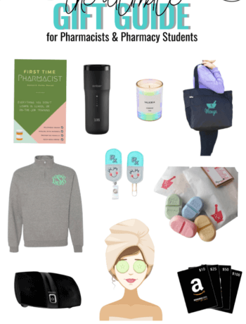 It’s the holiday season, which is the perfect season to show your favorite pharmacist or pharmacy student some love. I put together the ultimate gift guide for pharmacists and pharmacy students, but honestly it’s perfect for any healthcare professional.