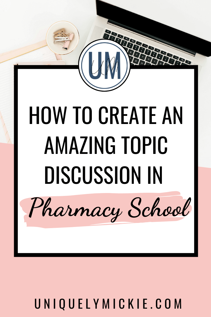 Topic Discussions are a staple in pharmacy school as well as in pharmacy rotations. So you might as well get prepared and become an expert in them. In today’s blog post, Erin Mays PharmD Candidate is sharing her tips and tricks to make the perfect topic discussion.