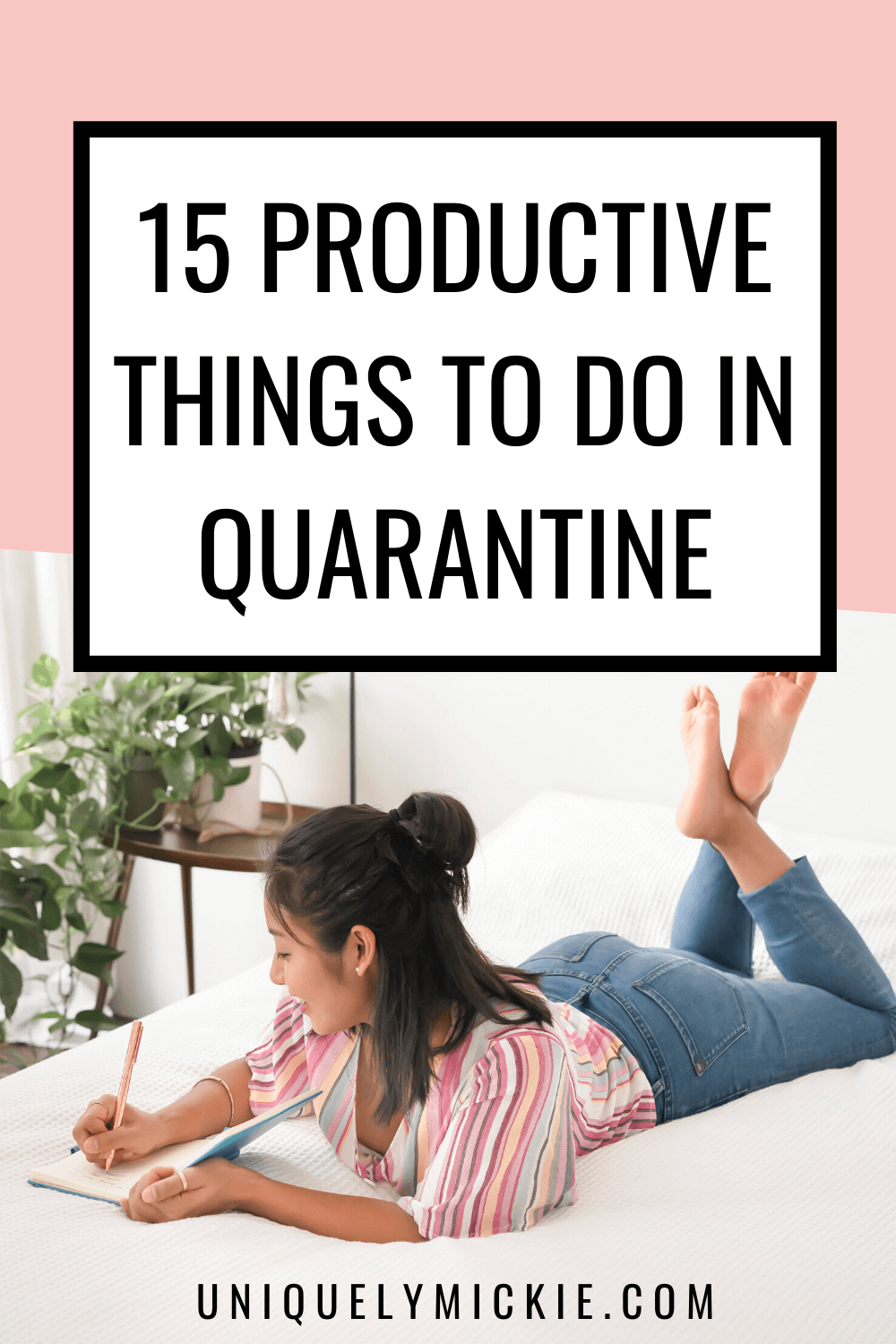 While the COVID-19 outbreak is in full swing around the world, it’s now more important than ever to stay at home and be quarantine for a few days for everyone’s safety. I’m sharing in today’s blog post 15 productive things you can do at home in quarantine. 