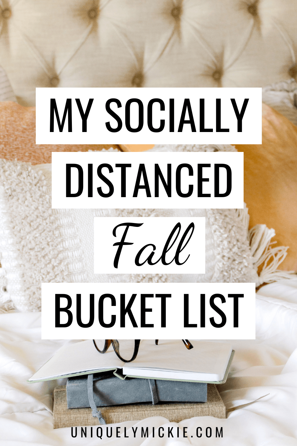 In today’s post, I’m sharing my socially distanced fall bucket list where I share some of the things that I’m excited for this fall season! 
