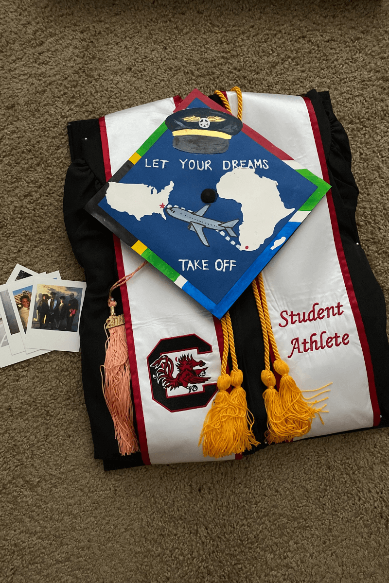 In this blog post, I’m sharing how you can create a DIY Graduation Shadowbox! It is literally so easy to do, and you only need a handful of materials to do it yourself at home. Creating a shadowbox is a great way to treasure your memories from college and also create some fun home décor to keep for years to come. 