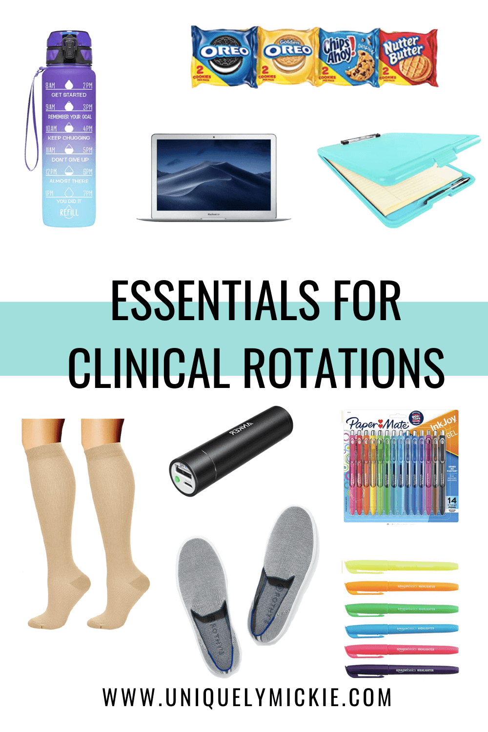 In this post, I’m sharing my clinical rotation essentials, which includes everything that I used to carry when I was on rotation in pharmacy school (works for medical school too!).