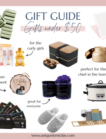 Gift Guide Under $50