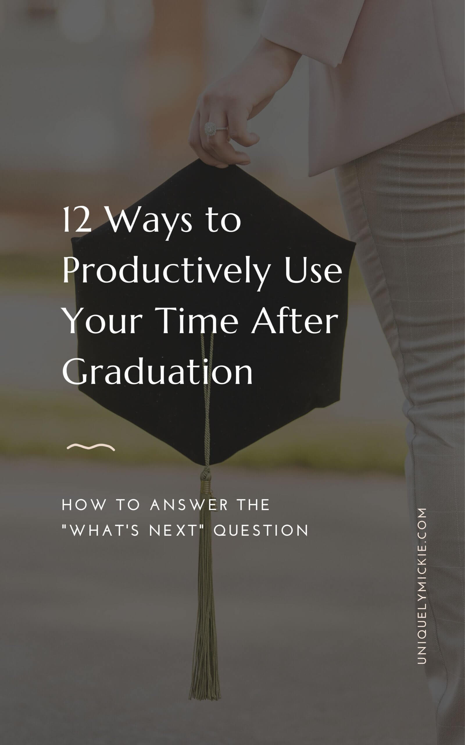 Lost at what you should be doing after graduation? Here are 12 things that you should do right after graduating from college to set yourself up for success. 