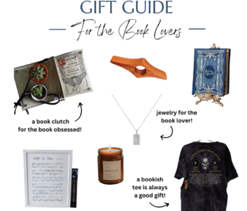 gift guide for the book lovers: 8 ideas for the book-obsessed person